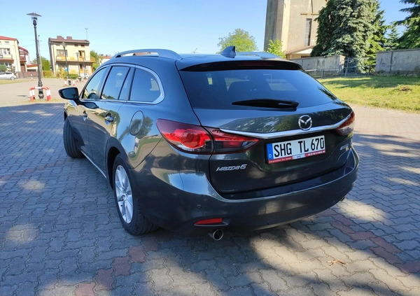 Mazda 6 cena 42000 przebieg: 273800, rok produkcji 2012 z Obrzycko małe 37